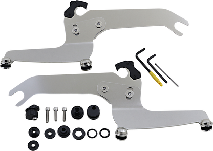 MEMPHIS SHADES Sportshield Trigger Lock Complete Mount Kit - Polished - FLSL MEK2052