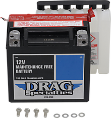 DRAG SPECIALTIES AGM Battery - YTX14LBSFT CTX14L-BS FT