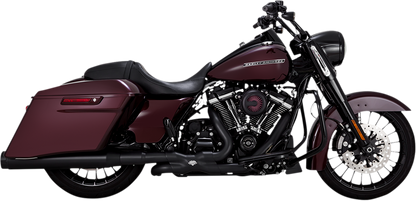 VANCE & HINES 4-1/2" Torquer Slip-On Mufflers - Black 46674