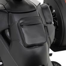 SHOW CHROME Gas Tank Storage Pouch - Black - Ryker H40-402BK