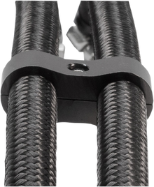 JAGG OIL COOLERS Hose Separator - Black - 3/8" 22-JHS06-BK