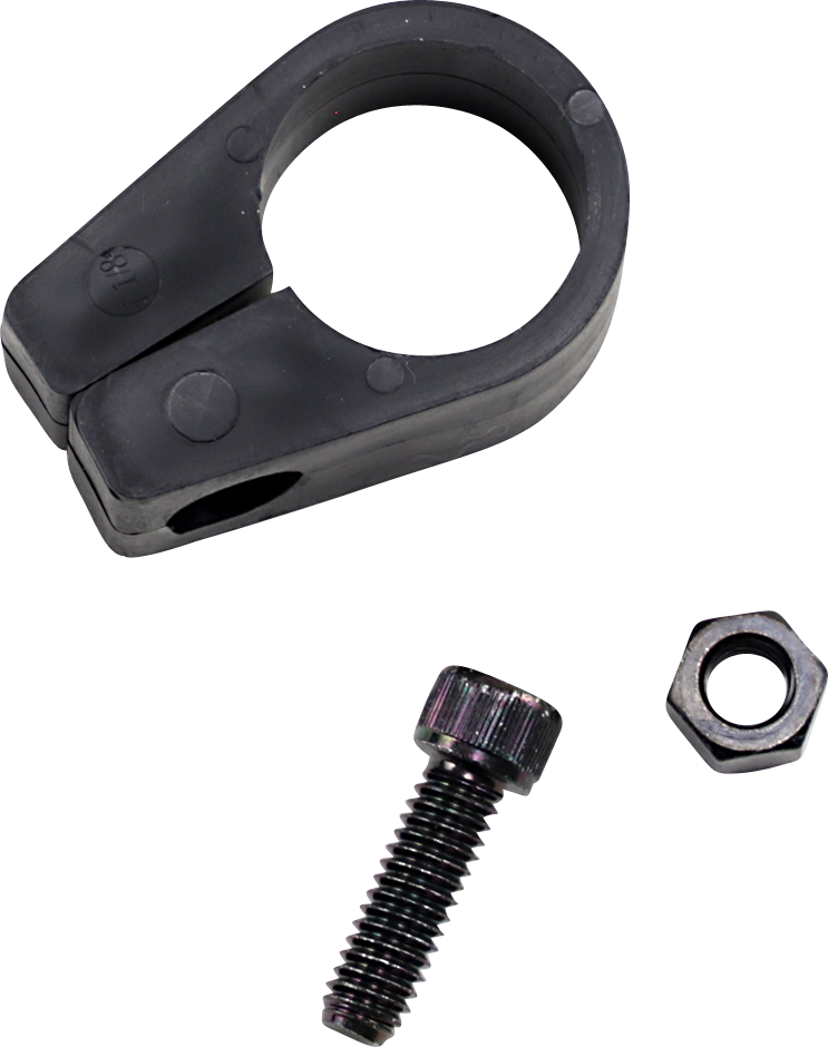 JAGG OIL COOLERS Frame Clamp - Black - 1-1/8" CL112