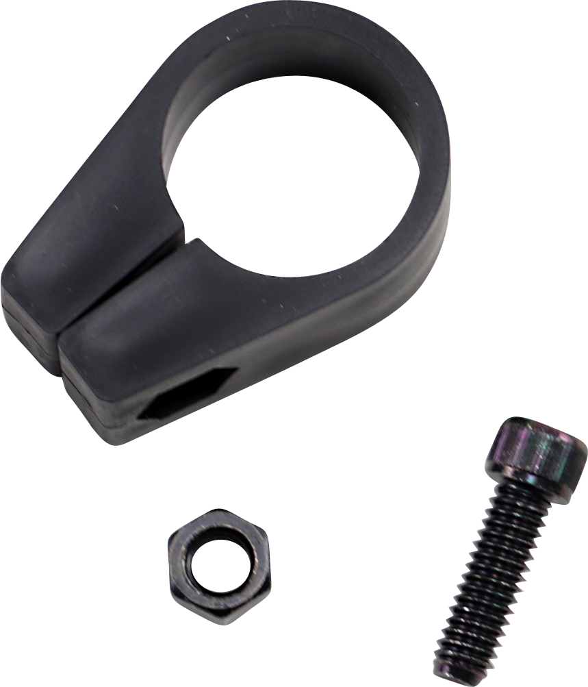 JAGG OIL COOLERS Frame Clamp - Black - 1-1/4" CL125