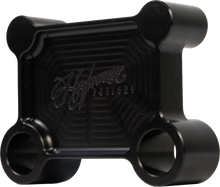H/D Billet Pull Back Plate Black Batwing