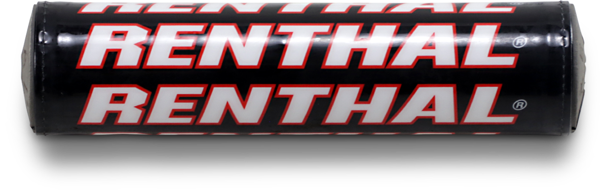 RENTHAL SX Crossbar Pad - 8-1/2" - Black/Red P300