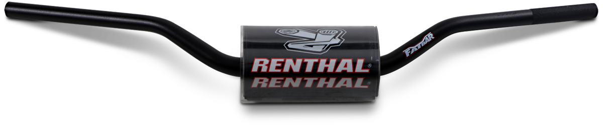 RENTHAL Fatbar™ Handlebar - 602 - YZ ('07-'20)/YZF ('07-'17) - Black 602-01-BK