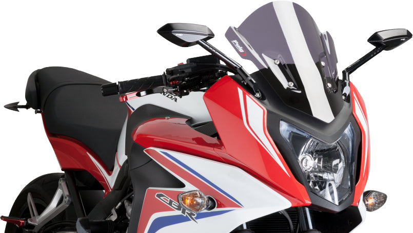 Windscreen Racing Dark Smoke