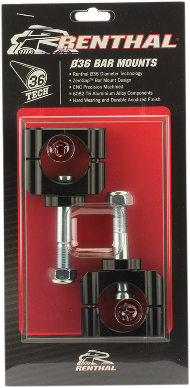 RENTHAL Bar Mount - 36Tech - No Offset CL061