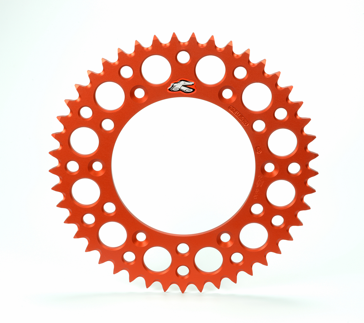 RENTHAL Rear Sprocket - Aluminum - 46 Tooth - Orange - Gas Gas/Husqvarna/KTM 192U-420-46GPOR