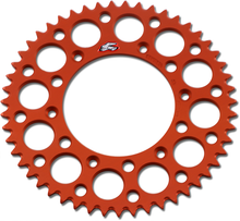 RENTHAL Rear Sprocket - Aluminum - 51 Tooth - Orange 224U-520-51GPOR