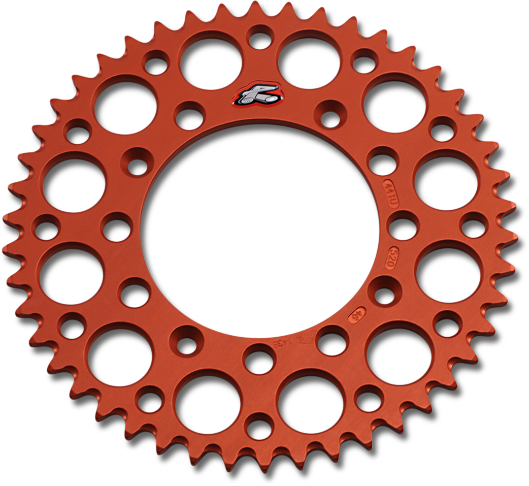 RENTHAL Rear Sprocket - Aluminum - 46 Tooth - Orange - KTM 441U-520-46GPOR