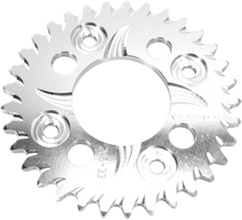 VORTEX Aluminum Sprocket - Silver - Rear - 33 Tooth 206-33