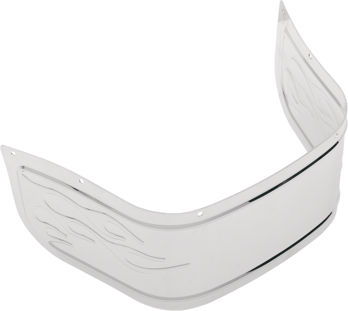 DRAG SPECIALTIES Fender Skirt - Front - Chrome 76764F