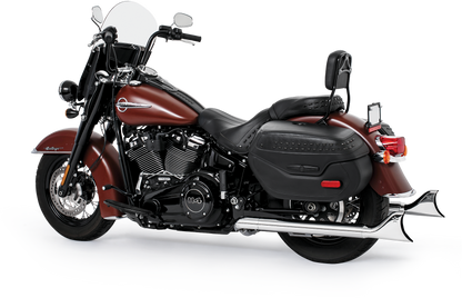 Sharktail Duals Chrome 2.5"Odx32" `97 06 Softail