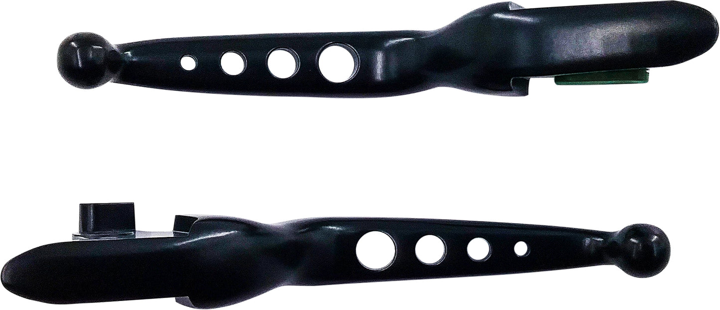 4 Hole Lever Set Black Softail 15 17 Cable