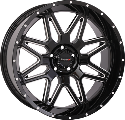 St7 Wheel 20x9 5+4 (0mm) 5/4.5 Gloss Black Milled