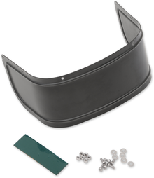 DRAG SPECIALTIES Fender Skirt - Front - Satin Black 77762