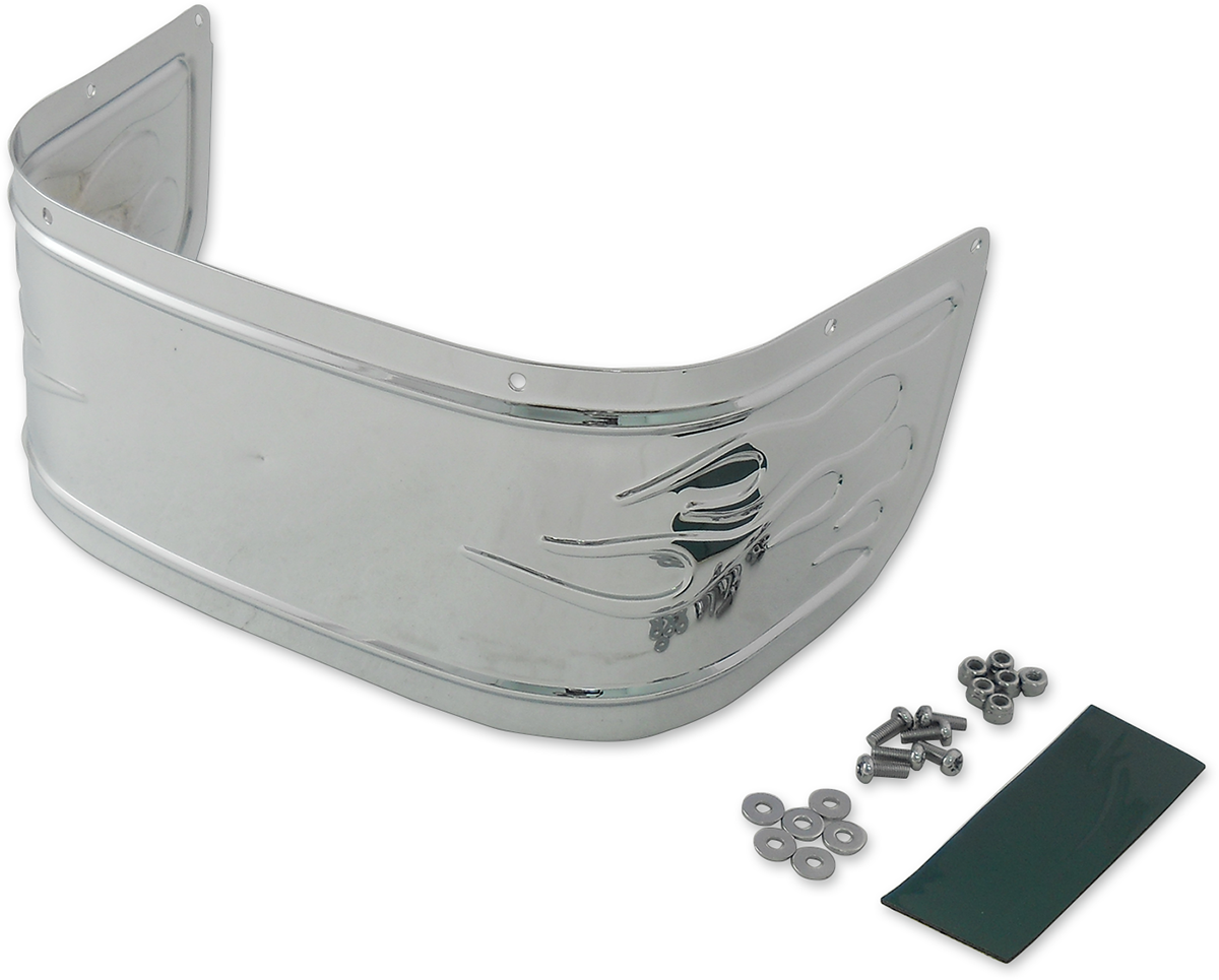 DRAG SPECIALTIES Fender Skirt - Front - Chrome 77978F