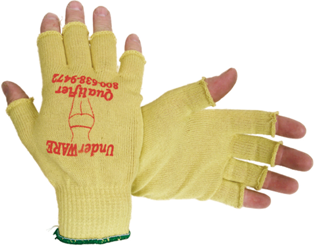 Glove Liner Qualifier Fingertip Less L