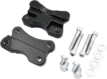 DRAG SPECIALTIES Fender-To-Fork Adapters - Gloss Black 1410-0067