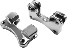 DRAG SPECIALTIES Fender-To-Fork Adapters - Chrome 1410-0095