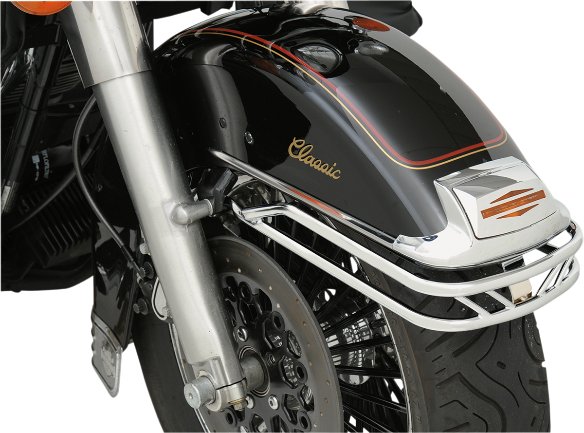 DRAG SPECIALTIES Front Fender Rail - Chrome - FLH '83-'13 70896