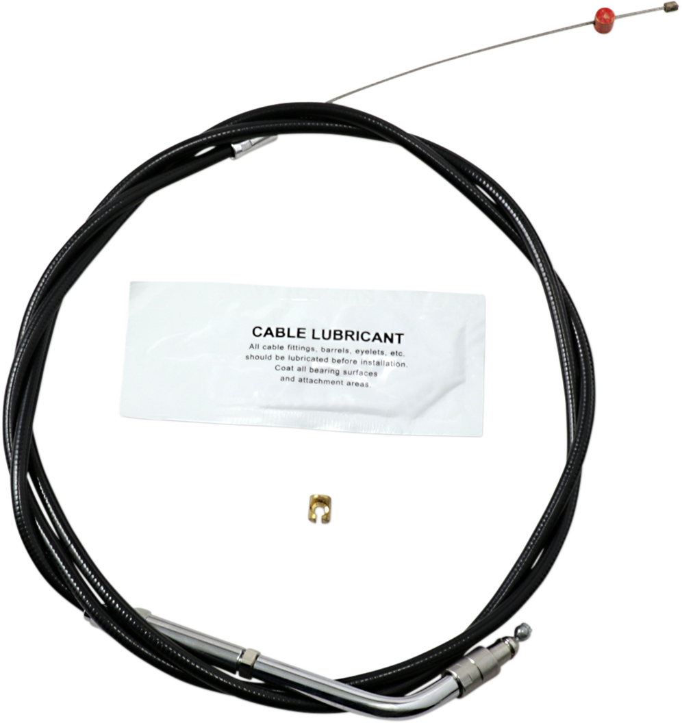 BARNETT Black Vinyl Throttle Cable - +6" Size - 45-1/2" Length 101-30-30035-06