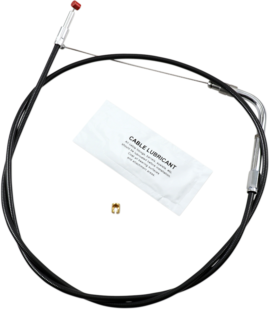 BARNETT Black Vinyl Throttle Cable - +6" Size - 37" Length 101-30-30038-06
