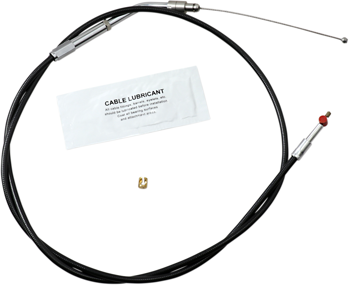 BARNETT Black Vinyl Throttle Cable - +6" Size - 37-1/2" Length 101-30-30041-06