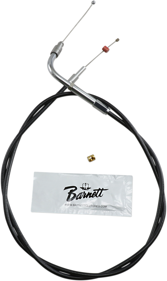 BARNETT Black Vinyl Throttle Cable - +6" Size - 40" Length 101-30-30048-06