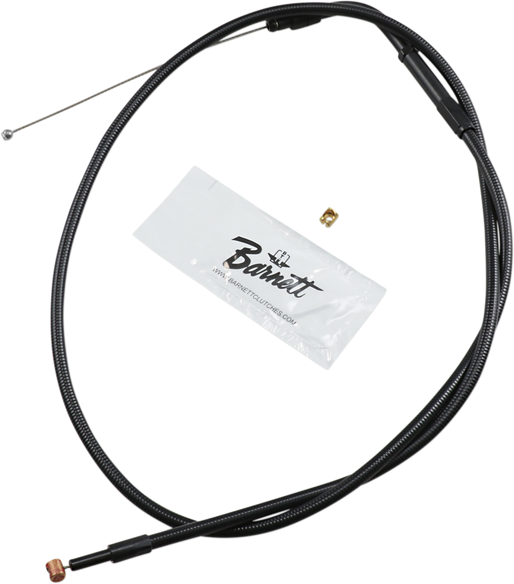 BARNETT Stealth Series Throttle Cable - +3" - '00-'15 Softail 131-30-30012-03