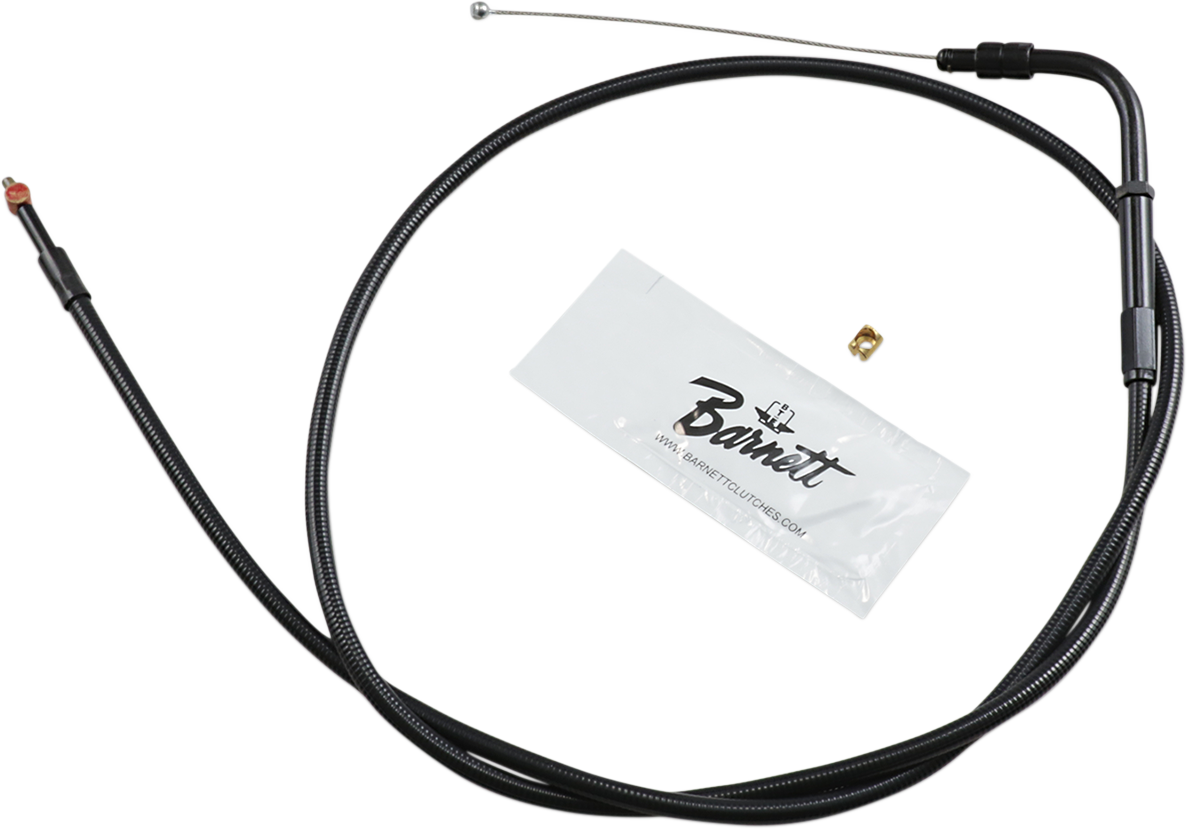 BARNETT Stealth Series Throttle Cable - +6" - '00-'15 Softail 131-30-30012-06