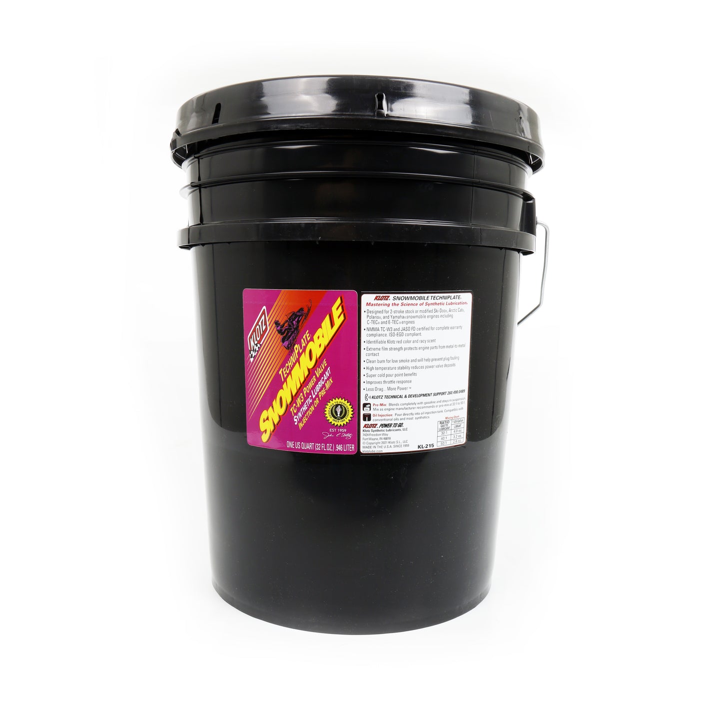 Techniplate Snow 2t Engine Oil Tc W3 5 Gal