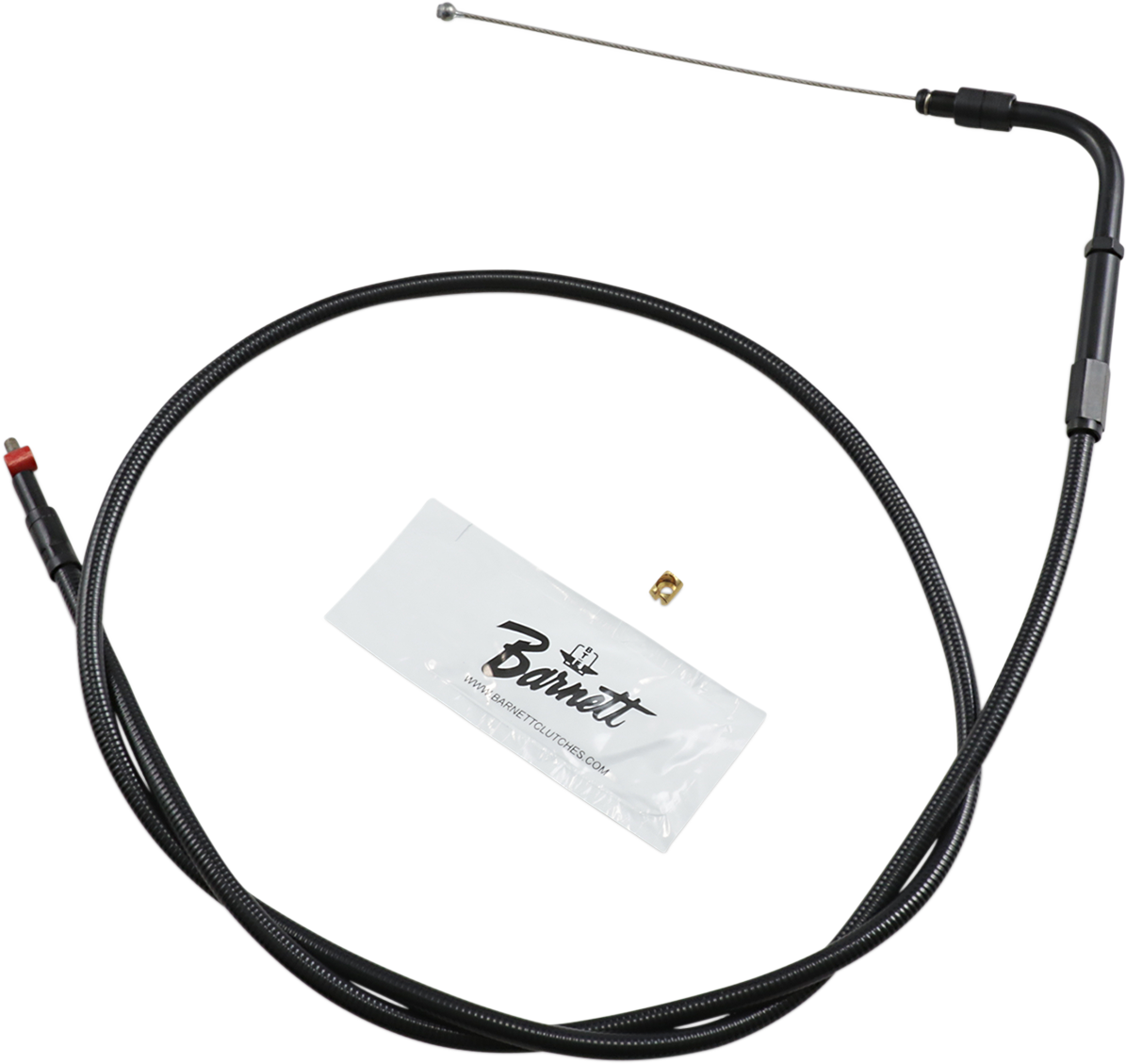 BARNETT Stealth Series Throttle Cable - +3" - Dyna/FXR/Softail 131-30-30015-03