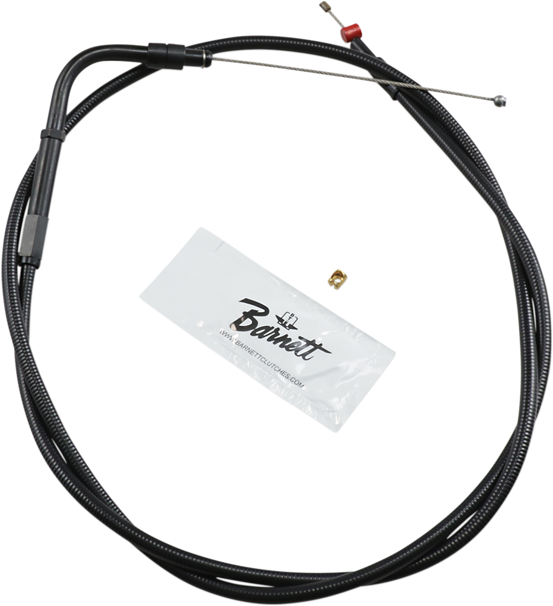 BARNETT Stealth Series Throttle Cable - +6" - Dyna/FXR/Softail 131-30-30015-06