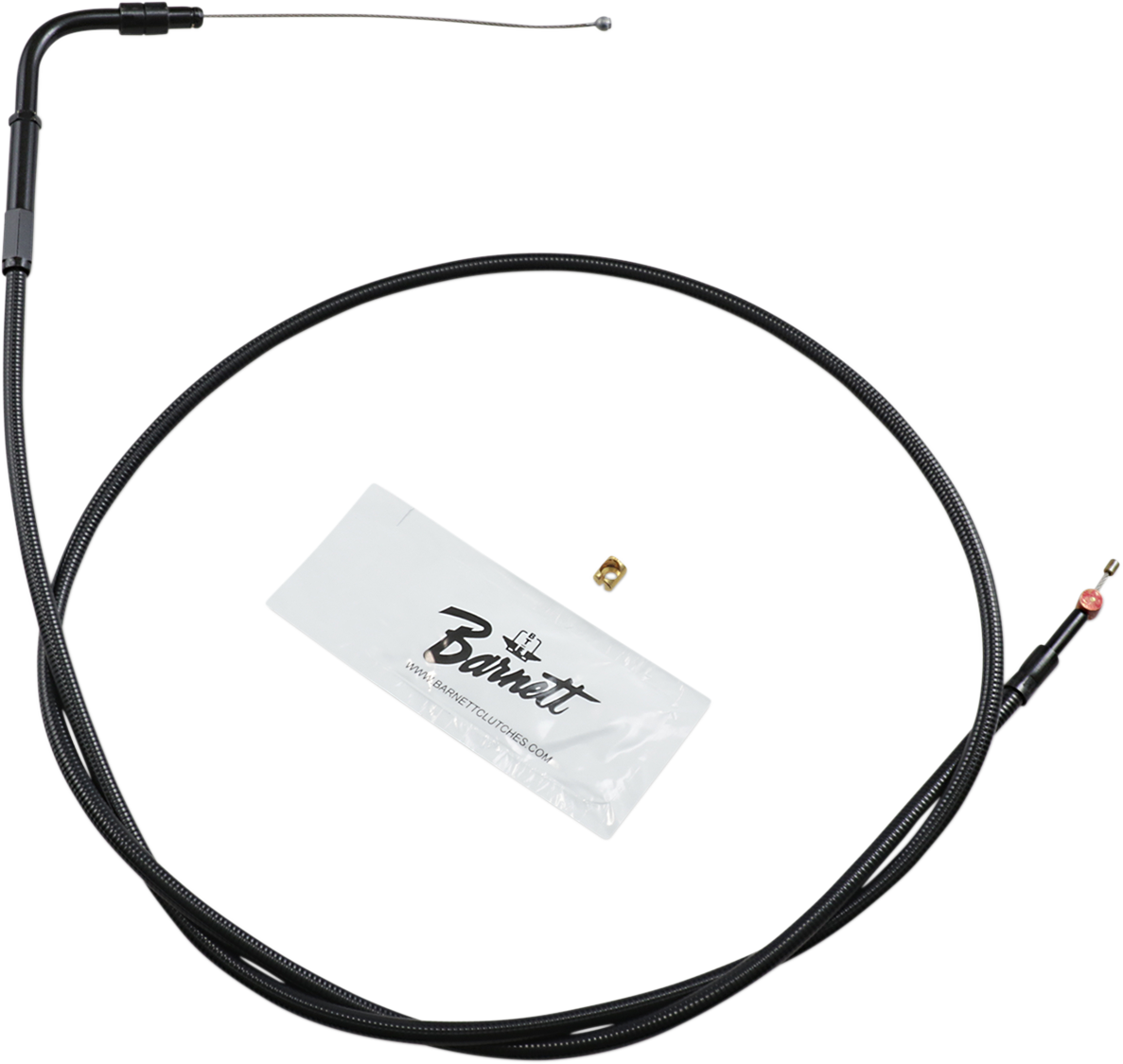 BARNETT Stealth Series Throttle Cable - +3" - '02-'07 FLH 131-30-30016-03