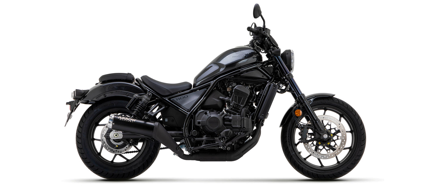 Arrow Exhaust for the Honda CMX 1100 Rebel 2021-2022