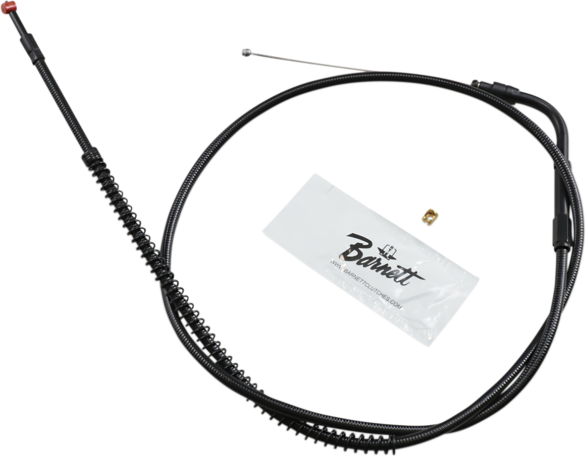BARNETT Stealth Series Throttle Cable - +6" - '06-'16 Dyna 131-30-30025-06