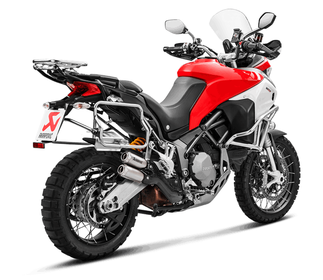 Akrapovic Exhaust for the DUCATI MULTISTRADA 950 and 1200 / 1260 Enduro