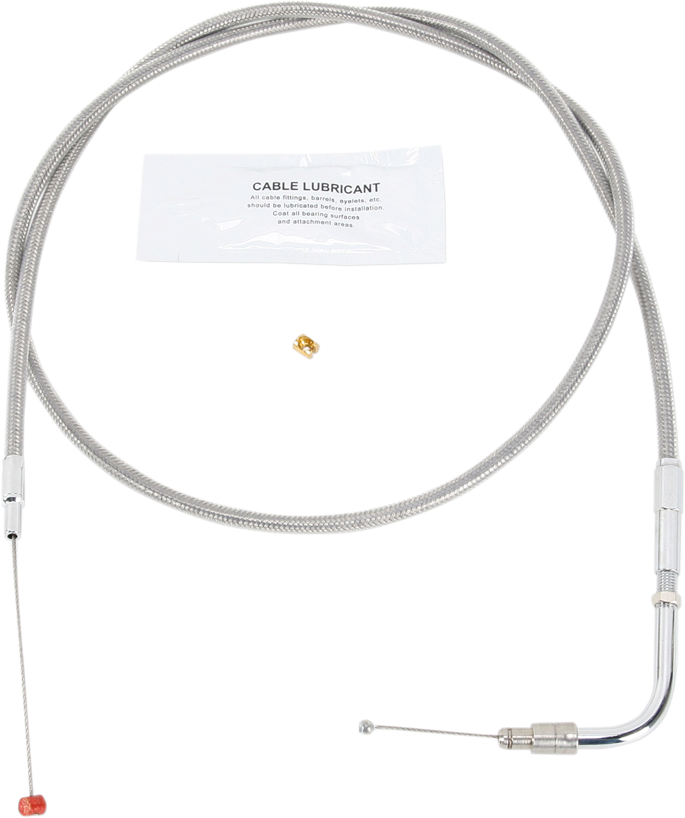 BARNETT Stainless Steel Throttle Cable - '96-'01 Touring 102-30-30017