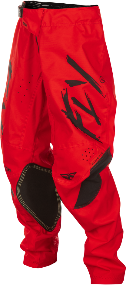 Kinetic Stoke Pant Ca/Ny Red/Black Sz 22