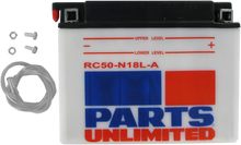 PARTS UNLIMITED Battery - Y50-N18L-A C50-N18L-A