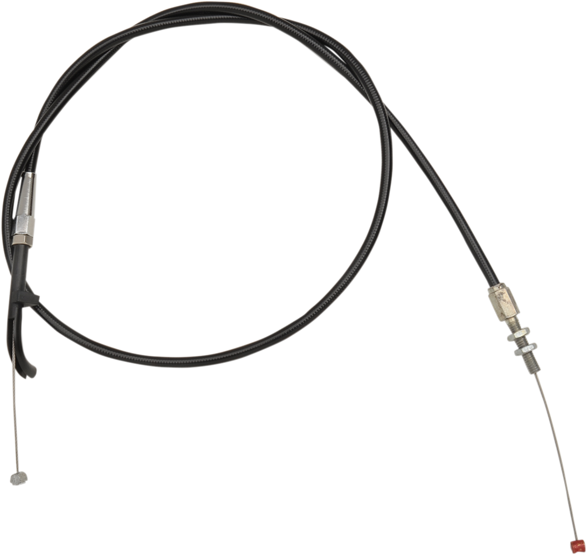 BARNETT Black Vinyl Throttle Cable for Victory - +6" - '08-'16 101-85-30008-06