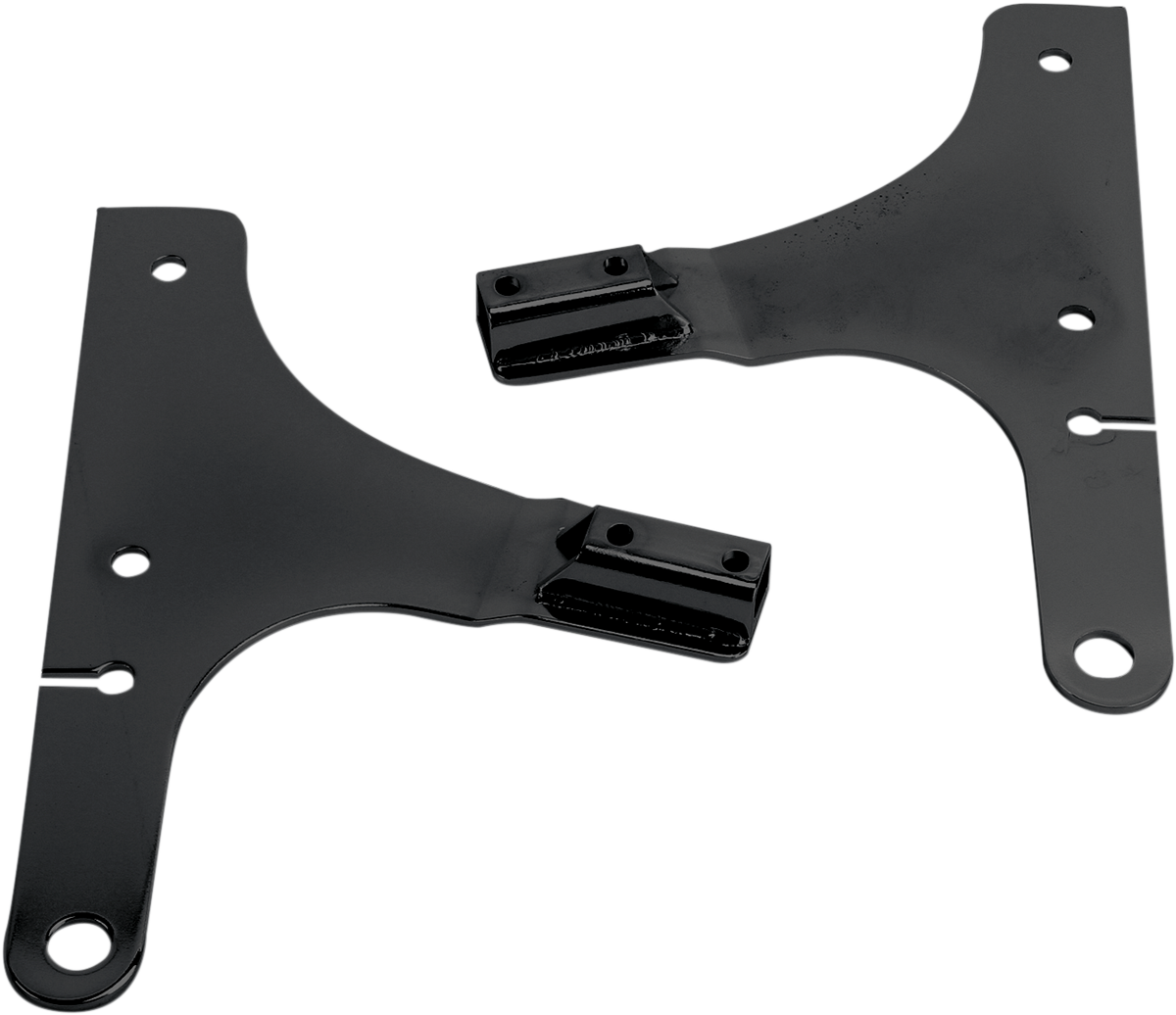 CYCLE VISIONS Side Plates - FXSTD - Black CV-8075B