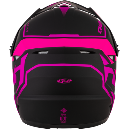 Mx 46 Compound Helmet Matte Black/Pink Ys