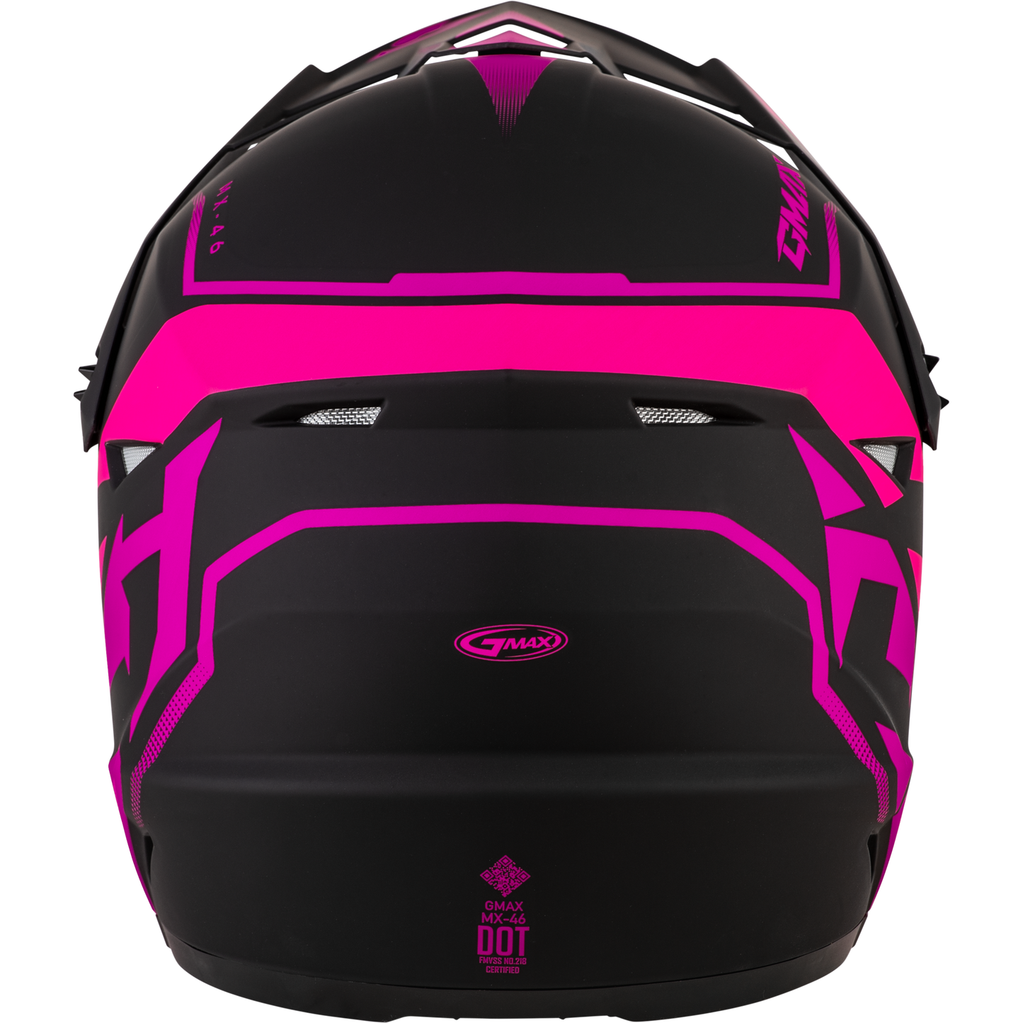 Mx 46 Compound Helmet Matte Black/Pink Xs
