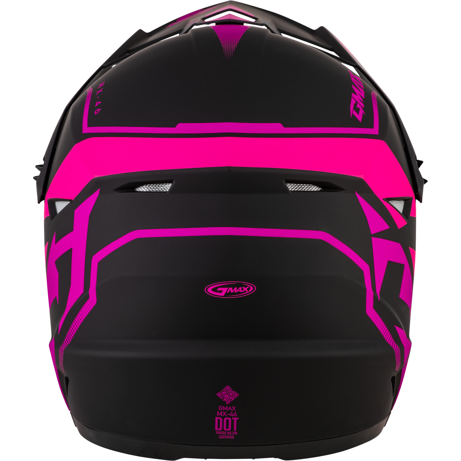Mx 46 Compound Helmet Matte Black/Pink Xs