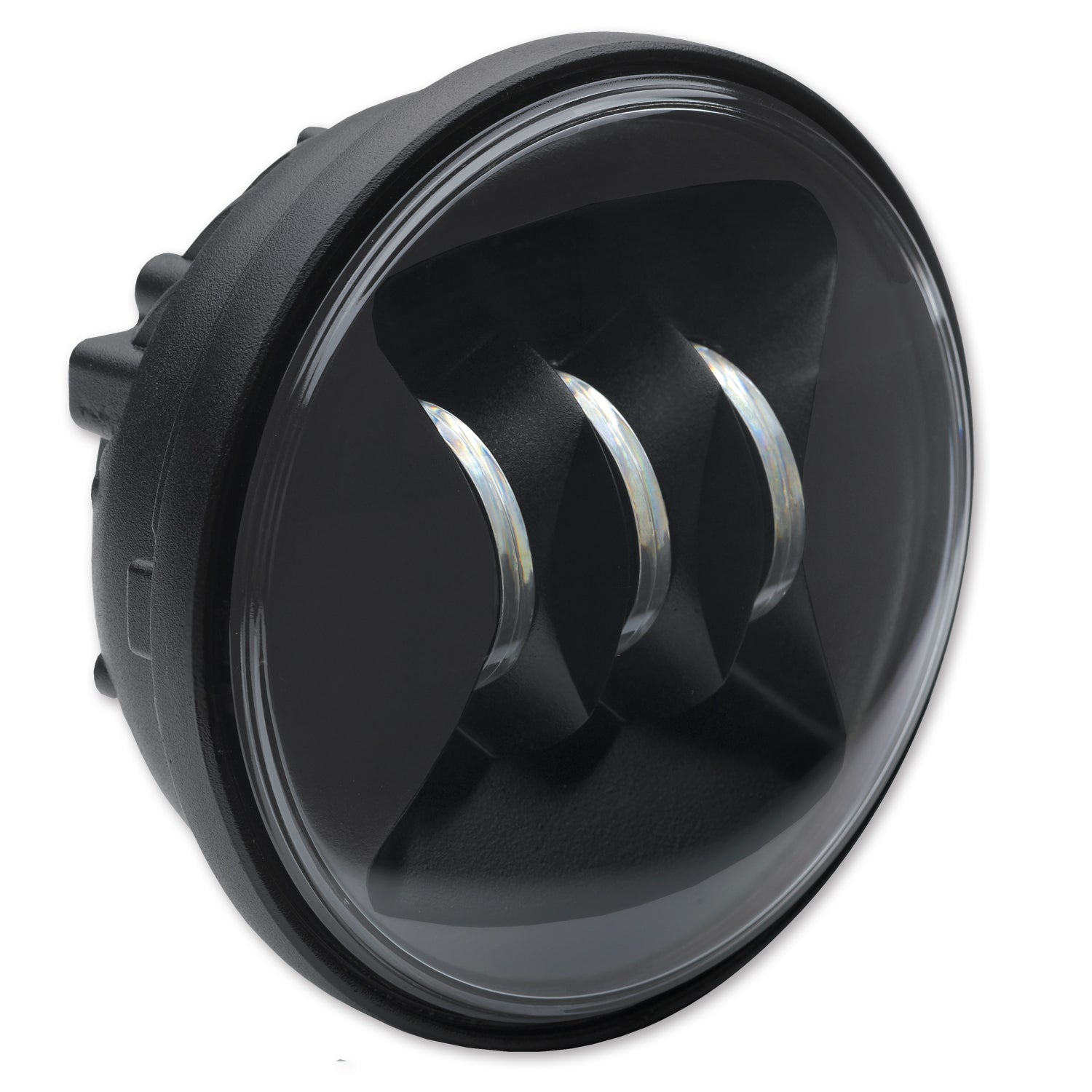 6045 Led Fog Lamp 4.5" Blk Bezel Single