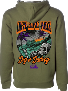Boneyard Youth Hoodie Military Green Yx