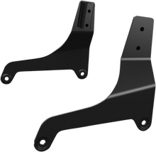DRAG SPECIALTIES Side Plates - Black 50264860